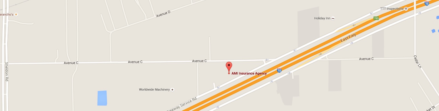 AMI Insurance Map Charter Lakes Insurance of Texas